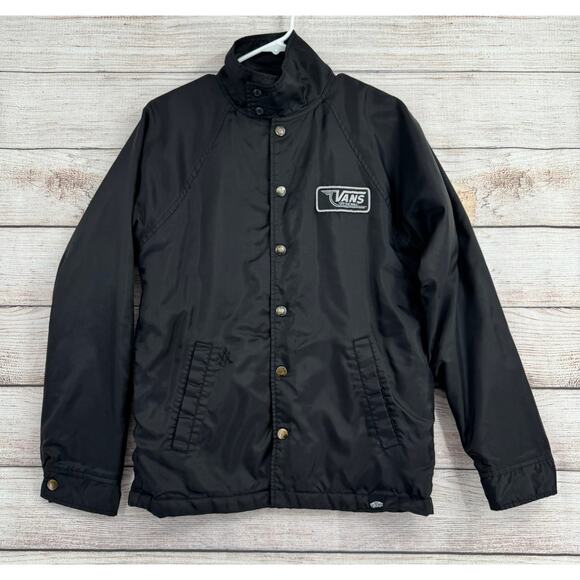Vans x Anthony Van Engelen Limited Edition Skateboard Jacket Mens Small Black - Picture 1 of 12